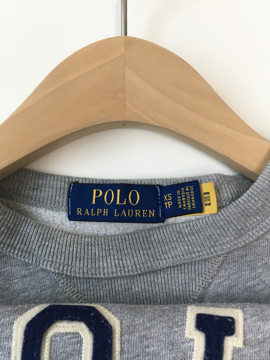 Polo 폴로 랄프로렌 그레이 빅로고 맨투맨 상품이미지8