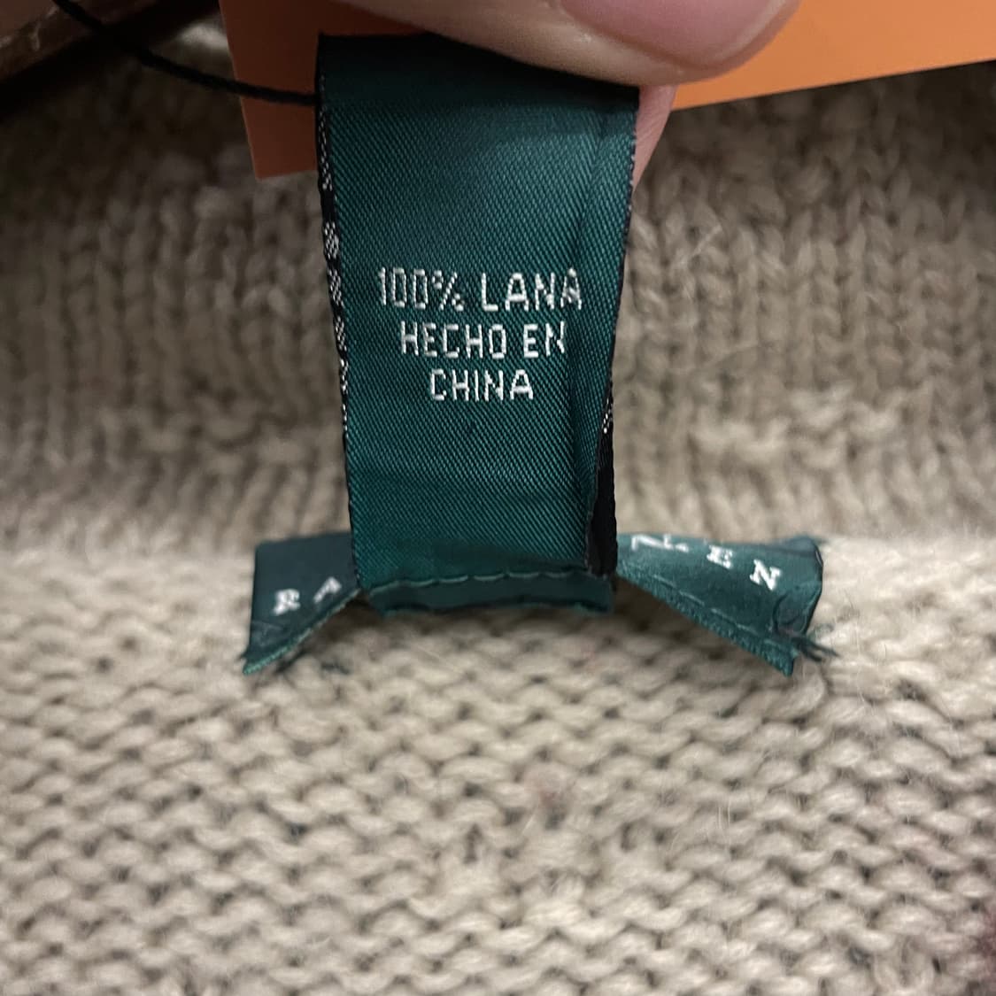 폴로 랄프로렌 노르딕 핸드 니트 사슴 패턴 코위찬 니트 가디건 상품이미지8