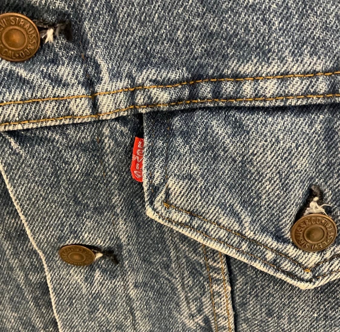 리바이스 80-90s빈티지 데님 자켓 상품이미지3