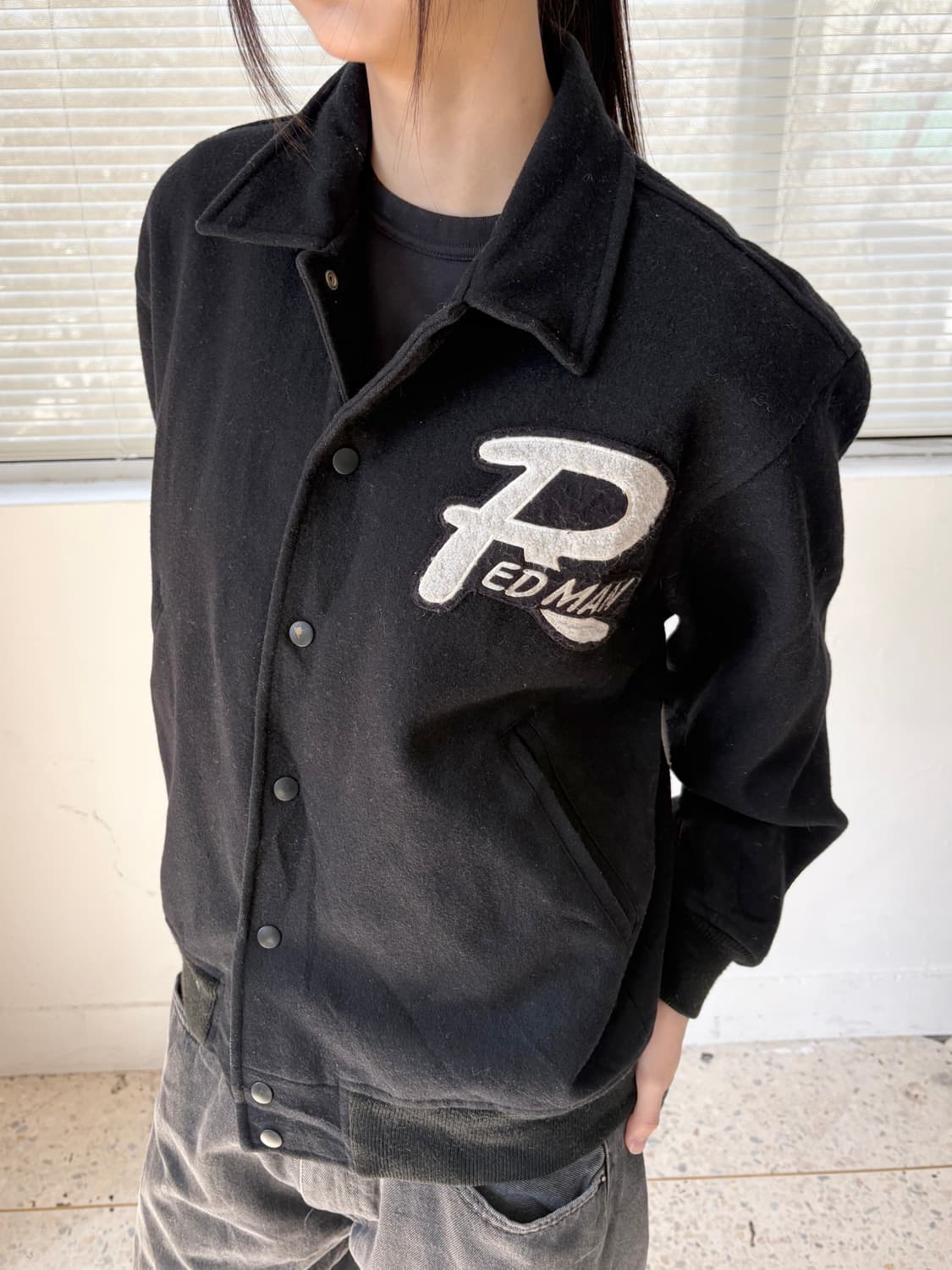 멜튼 울 워크 자켓  상품이미지1