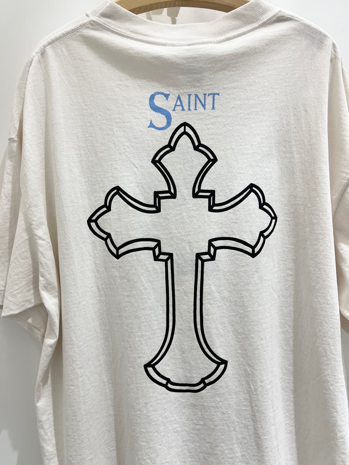 SAINT Mxxxxxx 숏슬리브 티셔츠 화이트 상품이미지4