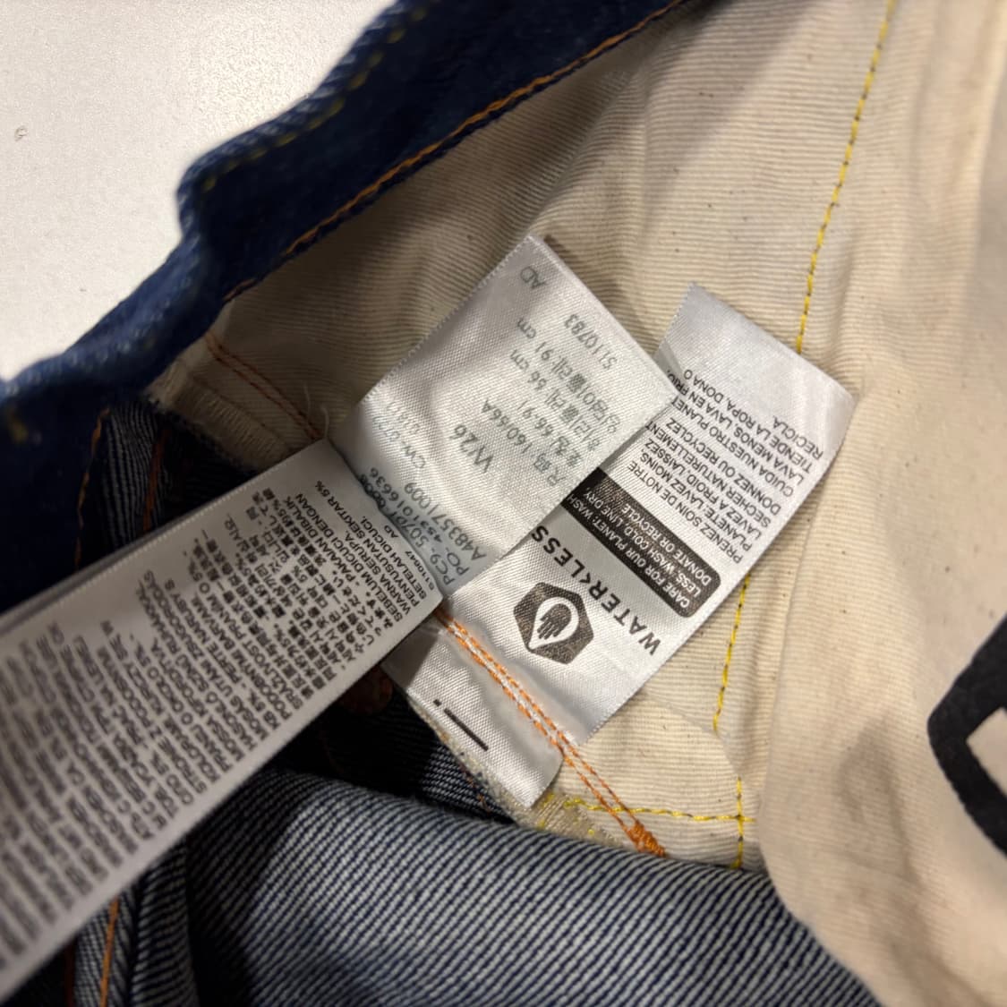 [26] 리바이스 LVC 1950s 701 빈티지 데님 팬츠 D421 상품이미지9