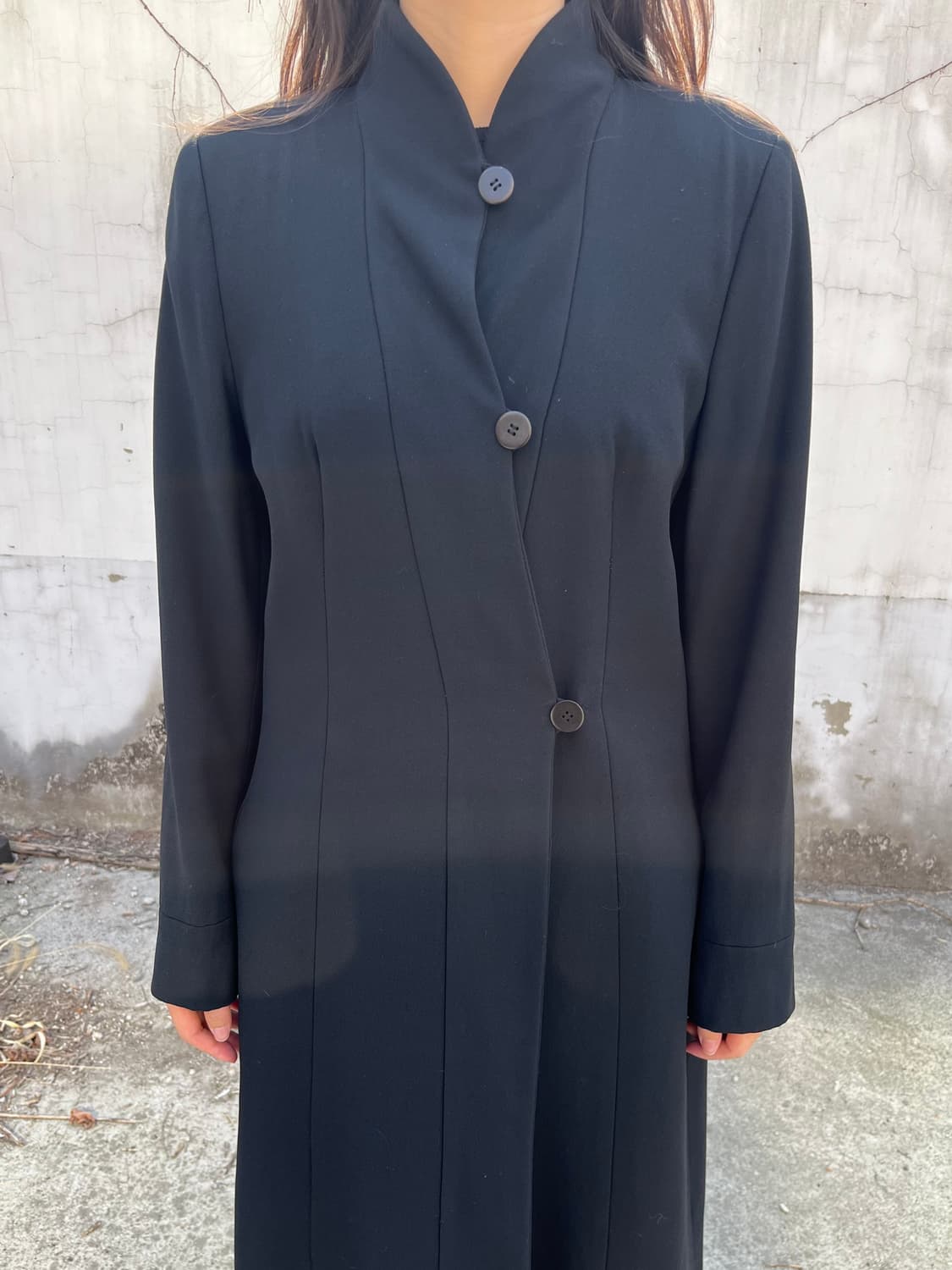 Giorgio Armani Asymmetric Button Coat 상품이미지1