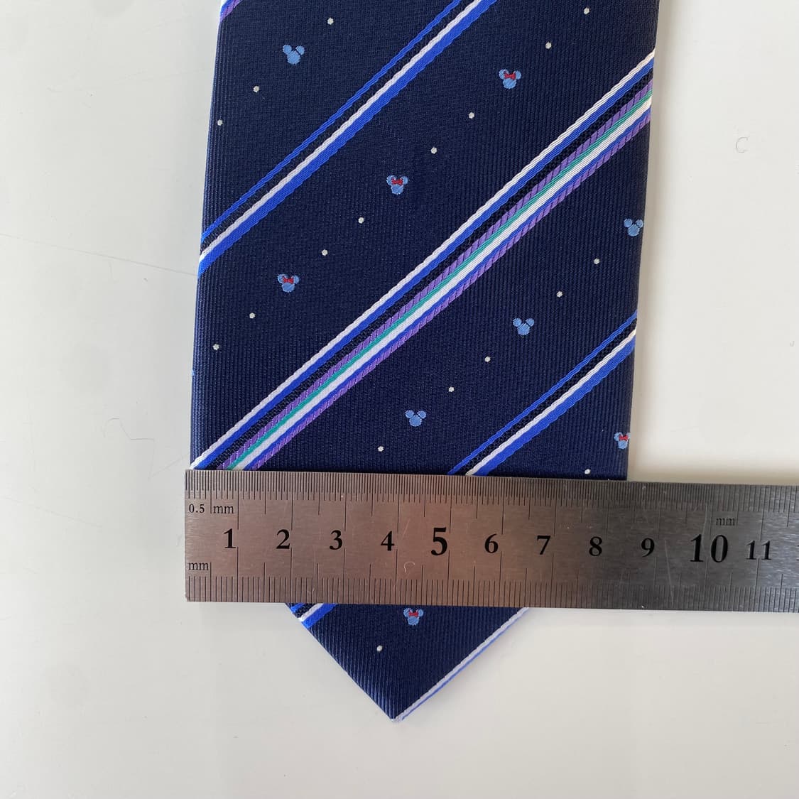 디즈니 캐릭터미키마우스 실크넥타이 8.3cm 상품이미지8