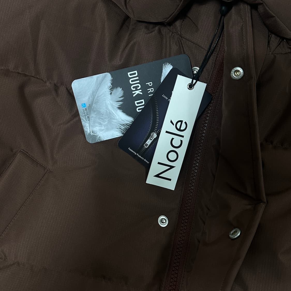 새상품 정가53만원 노클 패딩 브라운 상품이미지3