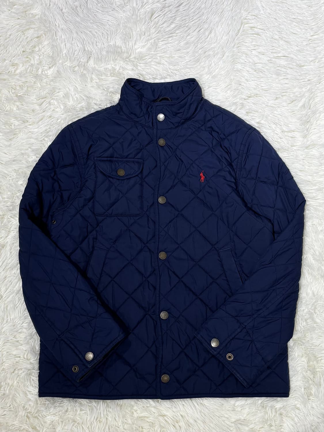 폴로랄프로렌 레드포니 네이비 퀄팅자켓 상품이미지3