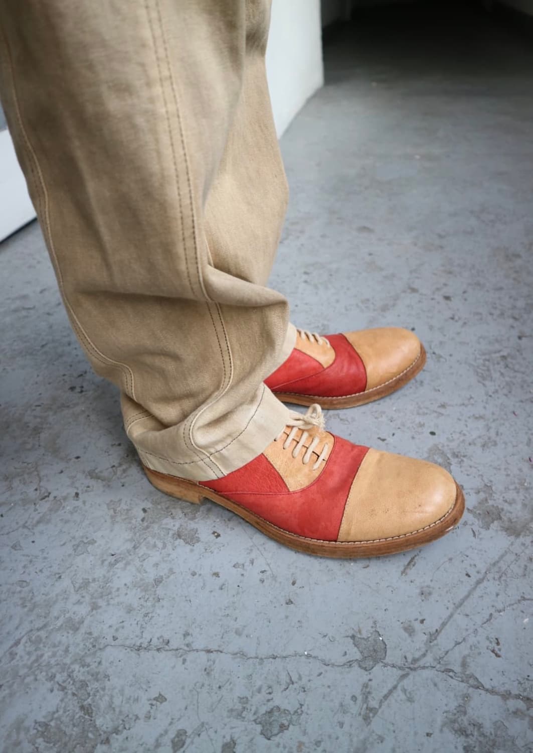 ann demeulemeester 투톤 더비 42.5 상품이미지1