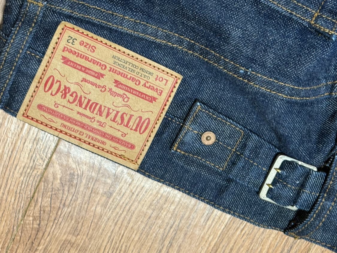 아웃스탠딩 30s 와이드 데님 상품이미지6