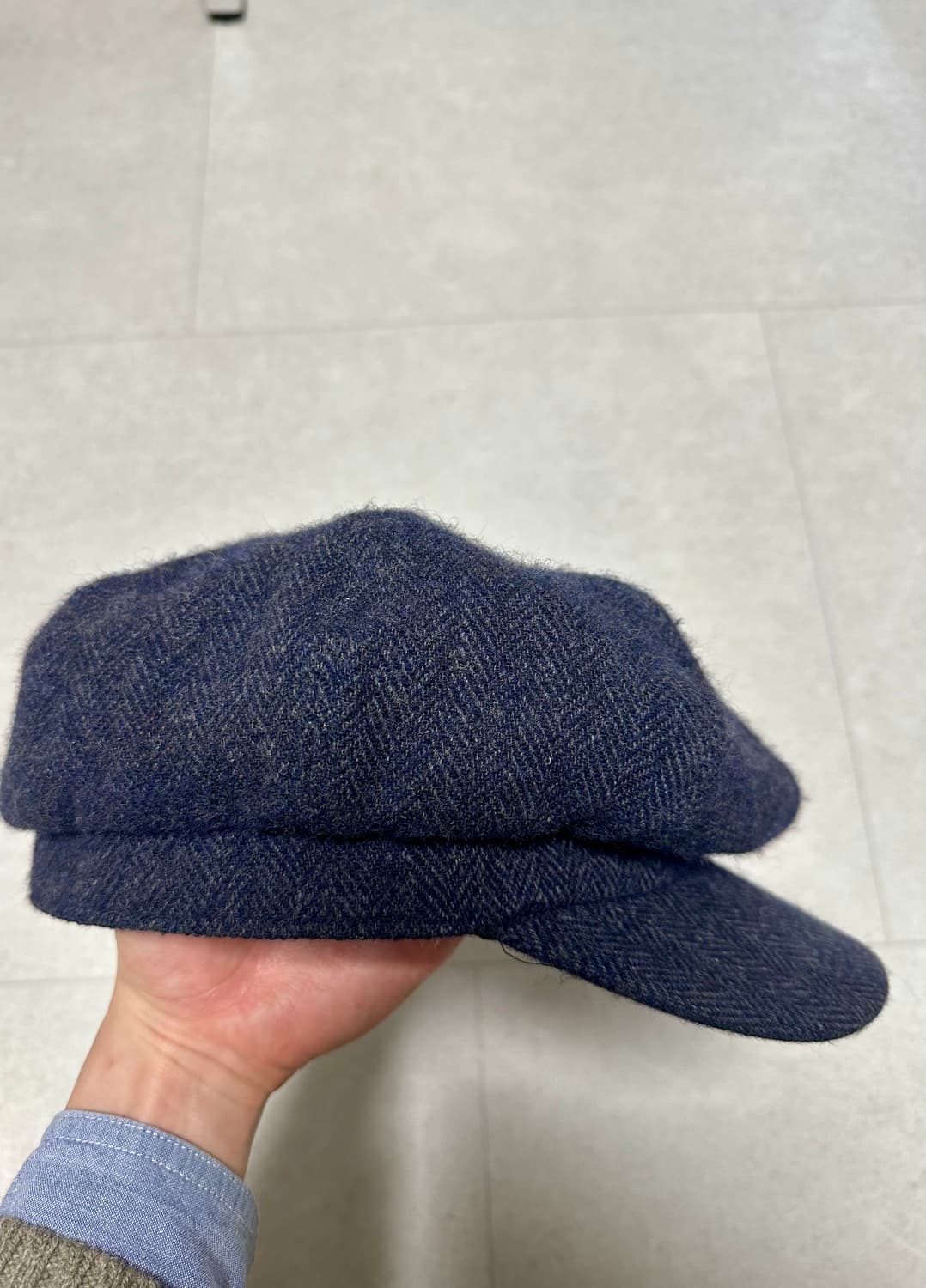 네이버후드 실버 쉘콘초 뉴스보이 캡 / 개츠비캡 상품이미지4