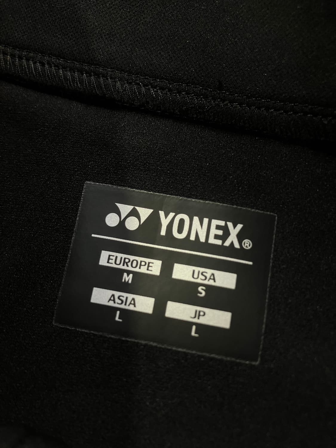 요넥스 배드민턴 국대 자켓 블랙 L #csz2222 상품이미지4