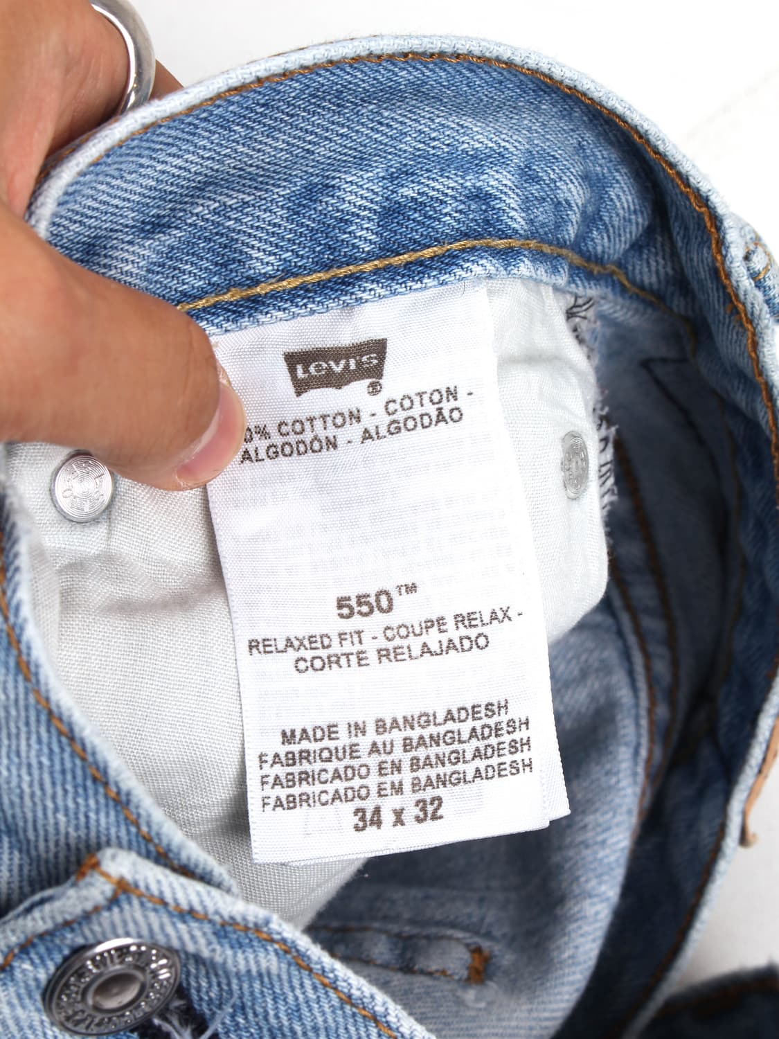 00s LEVI'S 550 Denim Pants (34) (#043) 상품이미지9