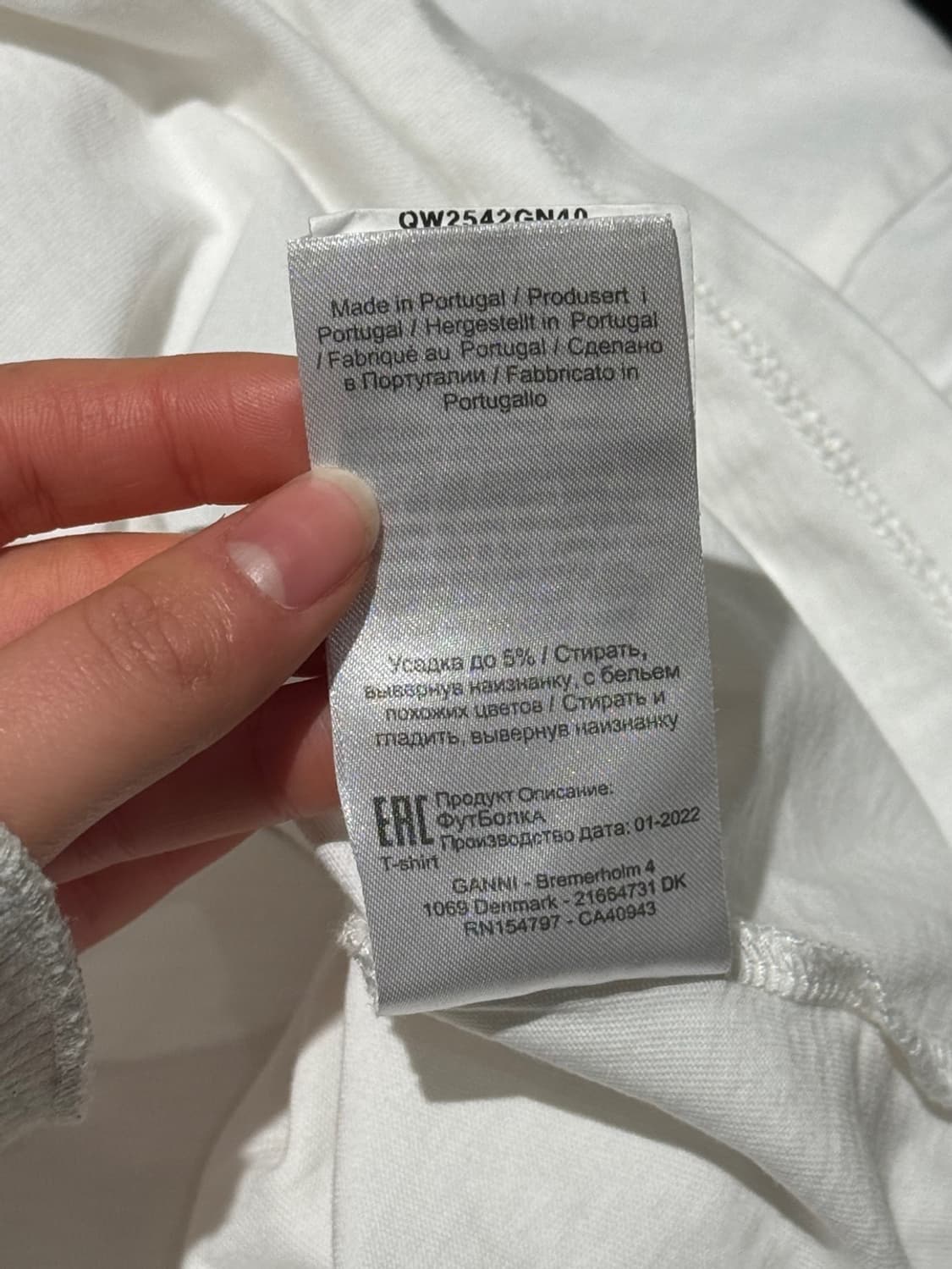 가니 하트 유니버시티 오브 러브 하프 슬리브 티셔츠 상품이미지10