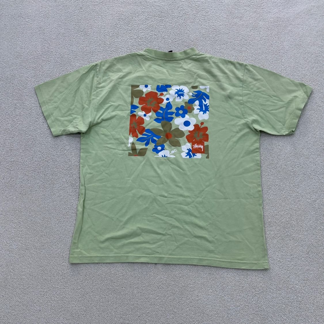 실측확인 빈티지 로고 반팔 티셔츠 0410E 상품이미지2