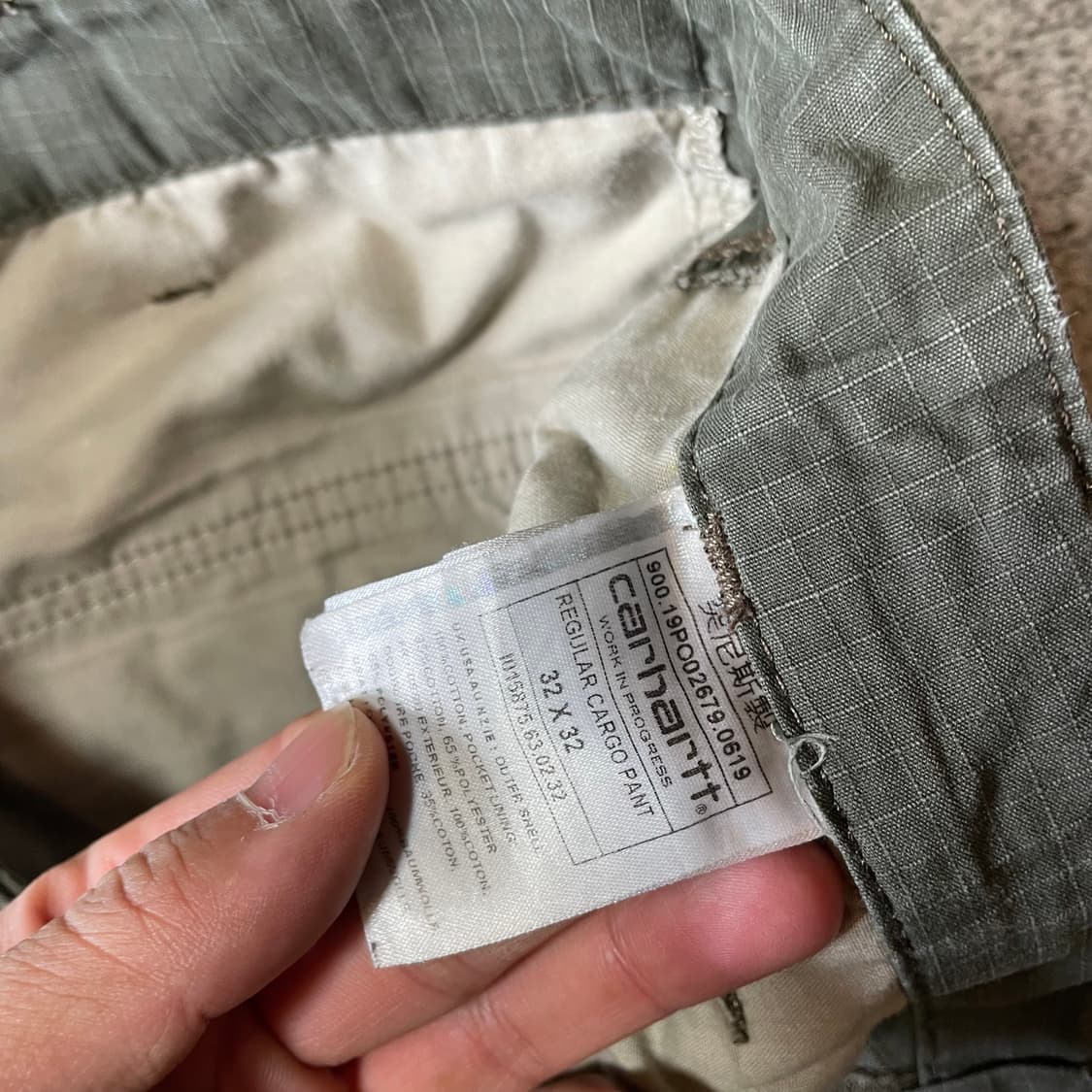 칼하트 카고 팬츠 상품이미지4