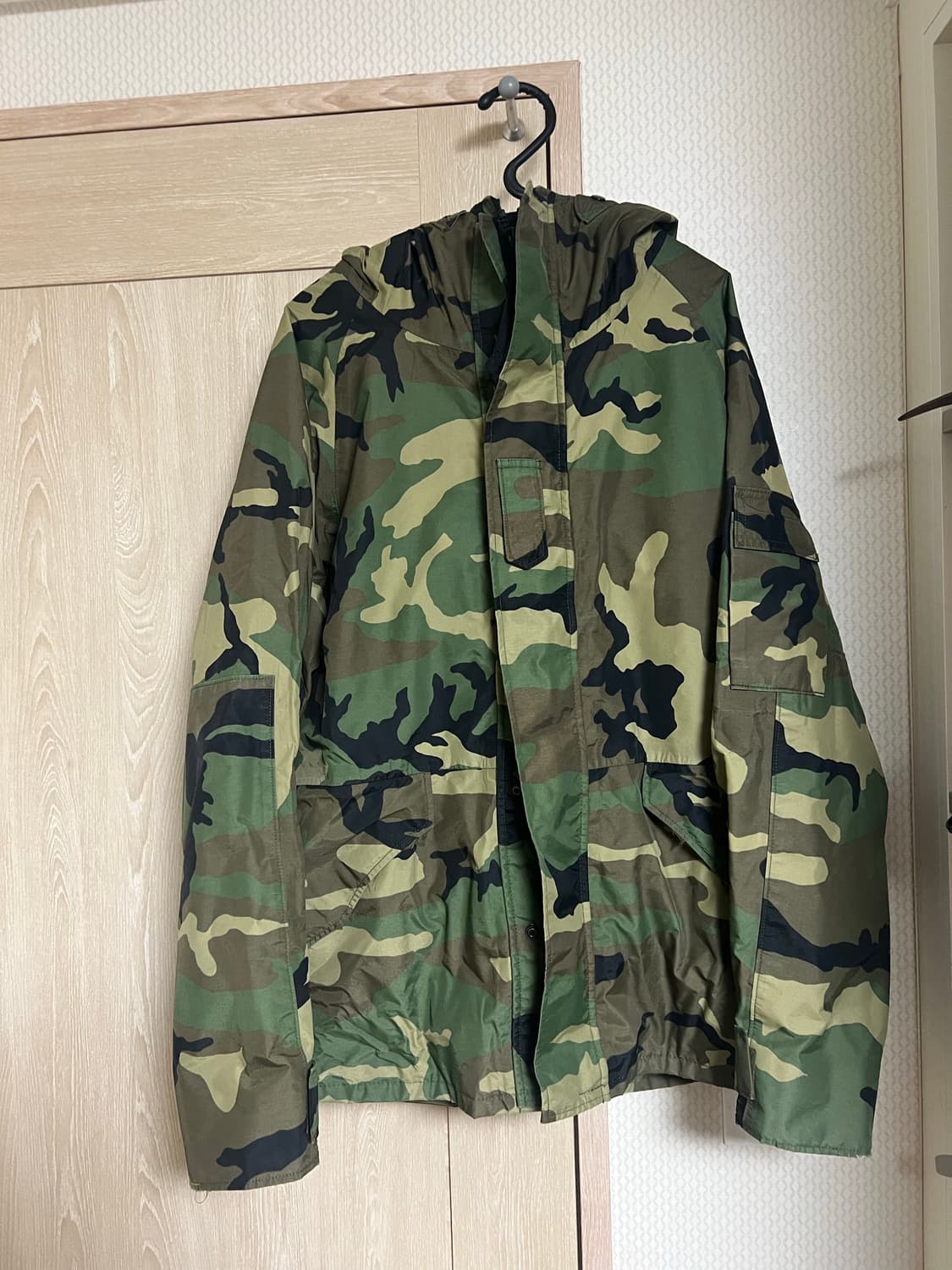 테니어 미군 ecwcs 고어텍스 우드랜드자켓 라지 레귤러 상품이미지1