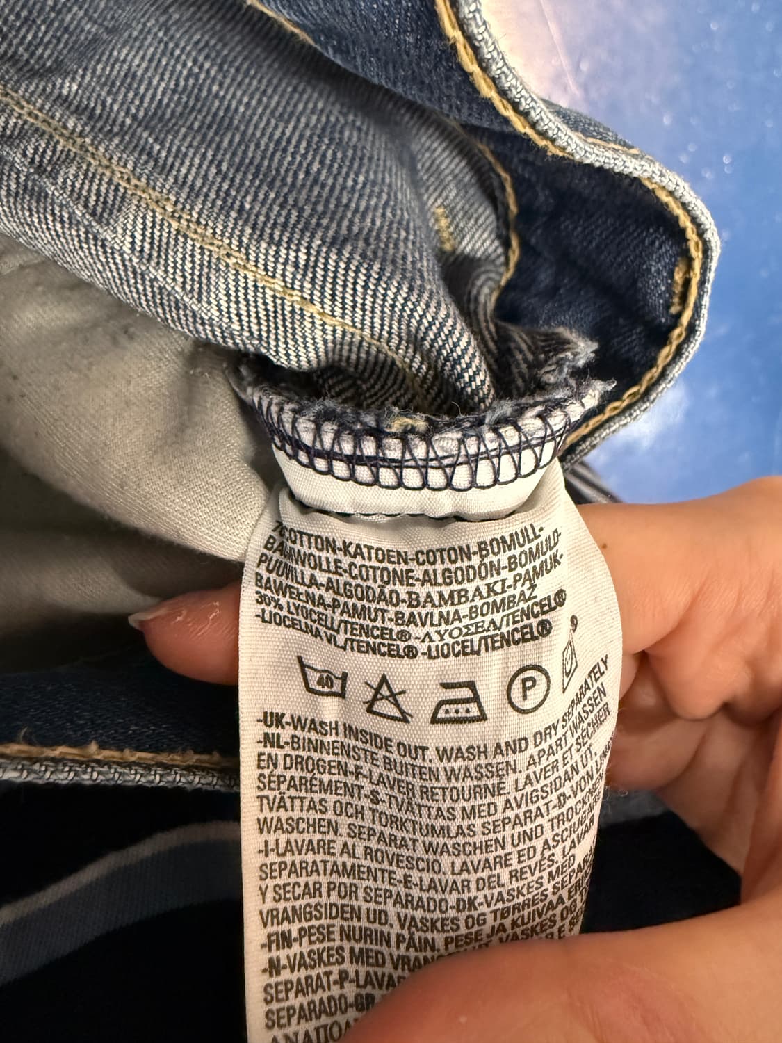 2000s Levis 리바이스 엔지니어드 데님 팬츠 상품이미지8