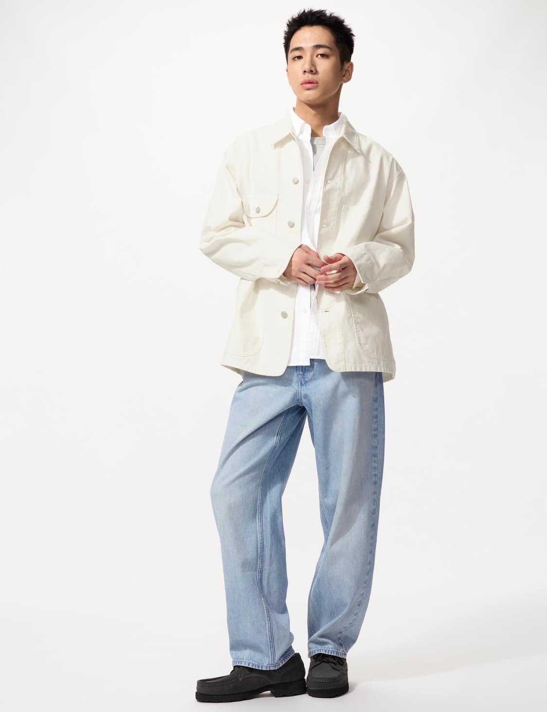 유니클로 와이드스트레이트진 상품이미지2