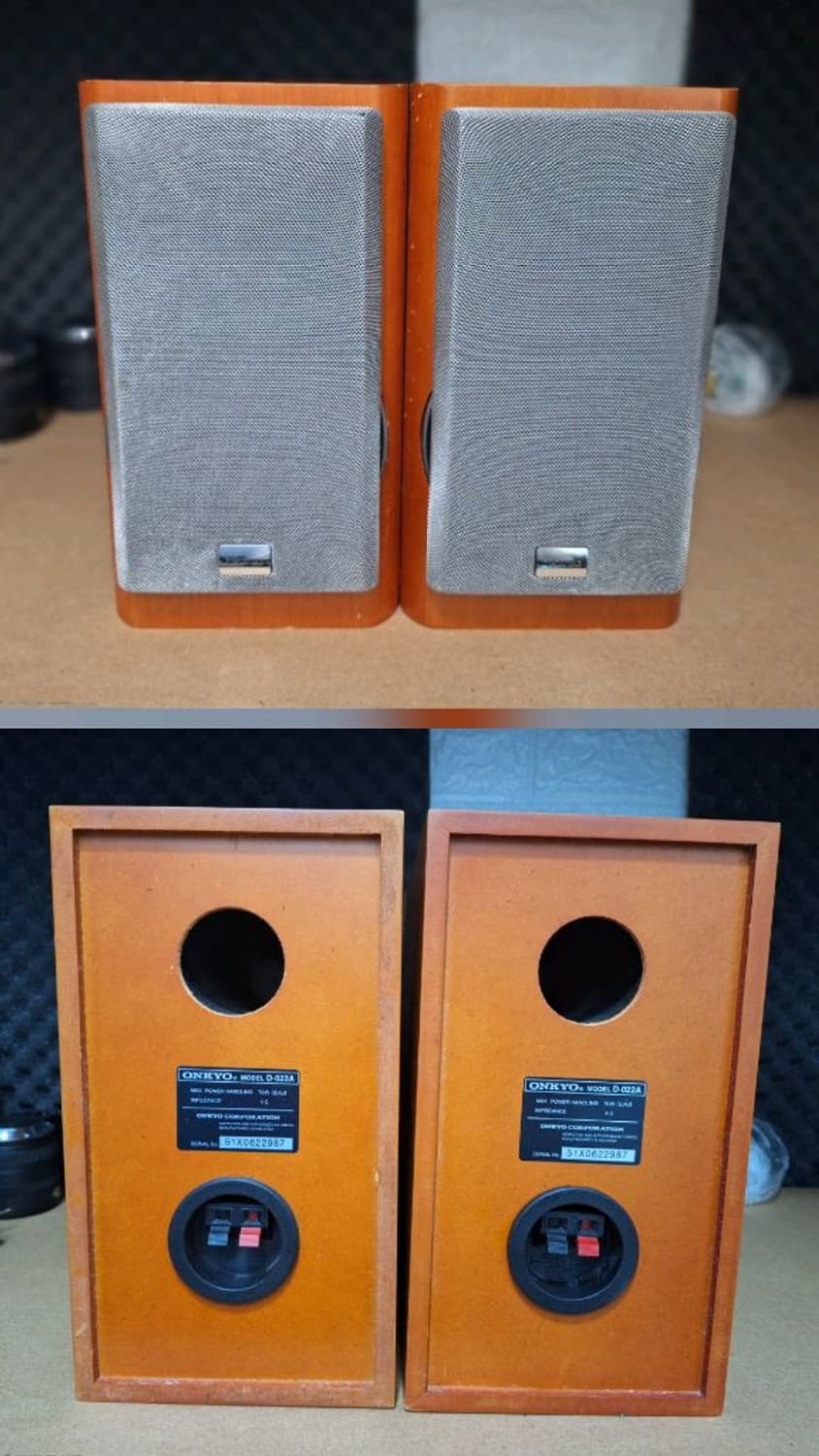 (오버홀)온쿄 D-022A 중소형 빈티지 스피커 1조 카페 매장 가게  상품이미지3