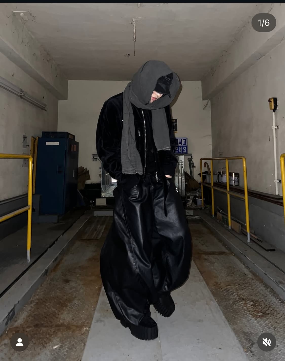 surgery double folding 와이드 진 상품이미지8