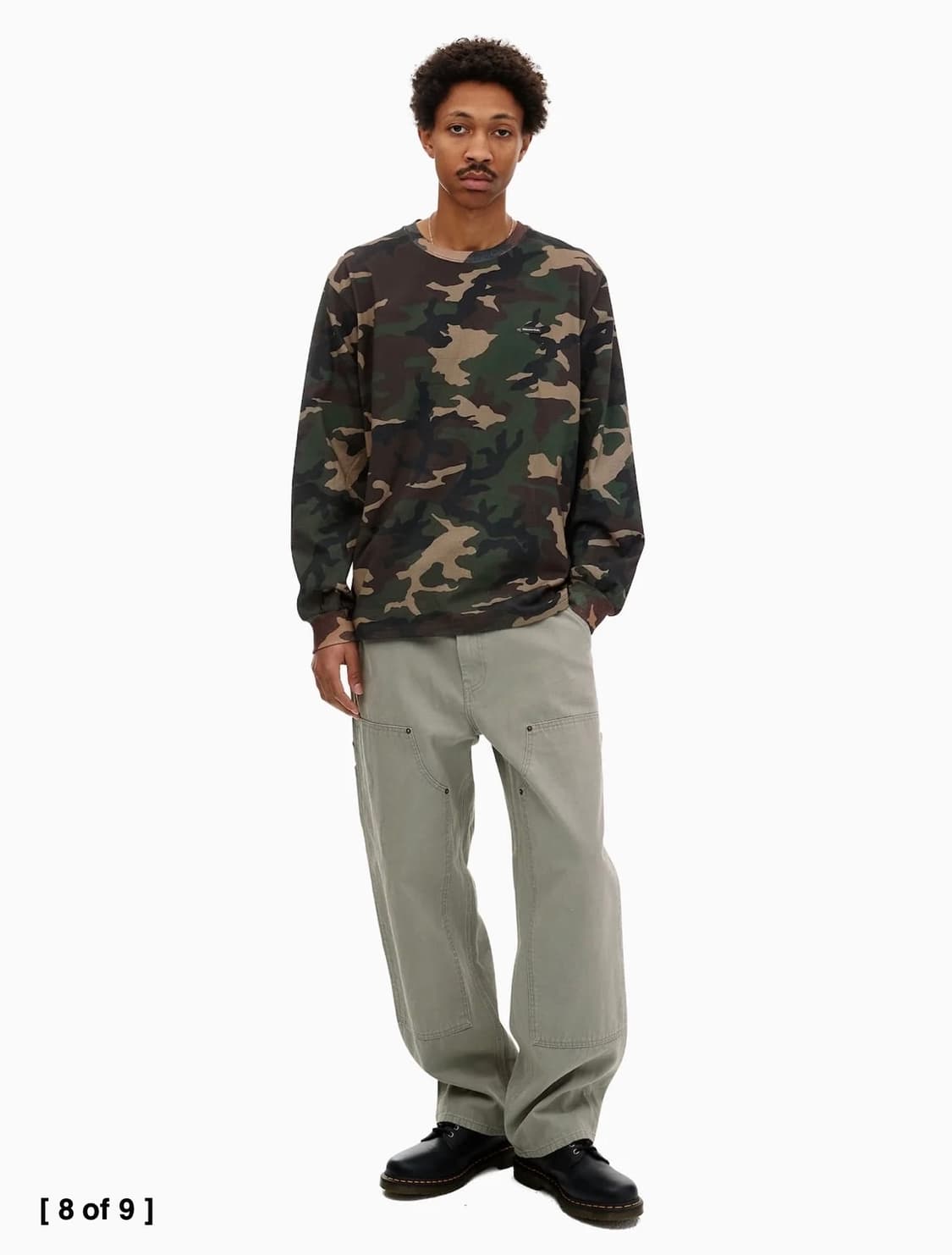 디스이즈네버댓 워시드 카펜터 팬츠 스톤 L 사이즈 상품이미지1