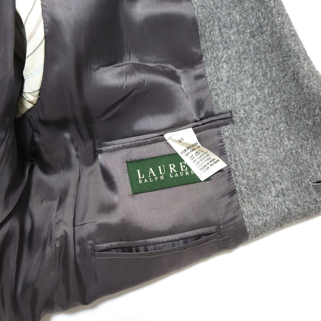 폴로 랄프로렌 카멜헤어 블레이저 자켓 그레이 상품이미지7