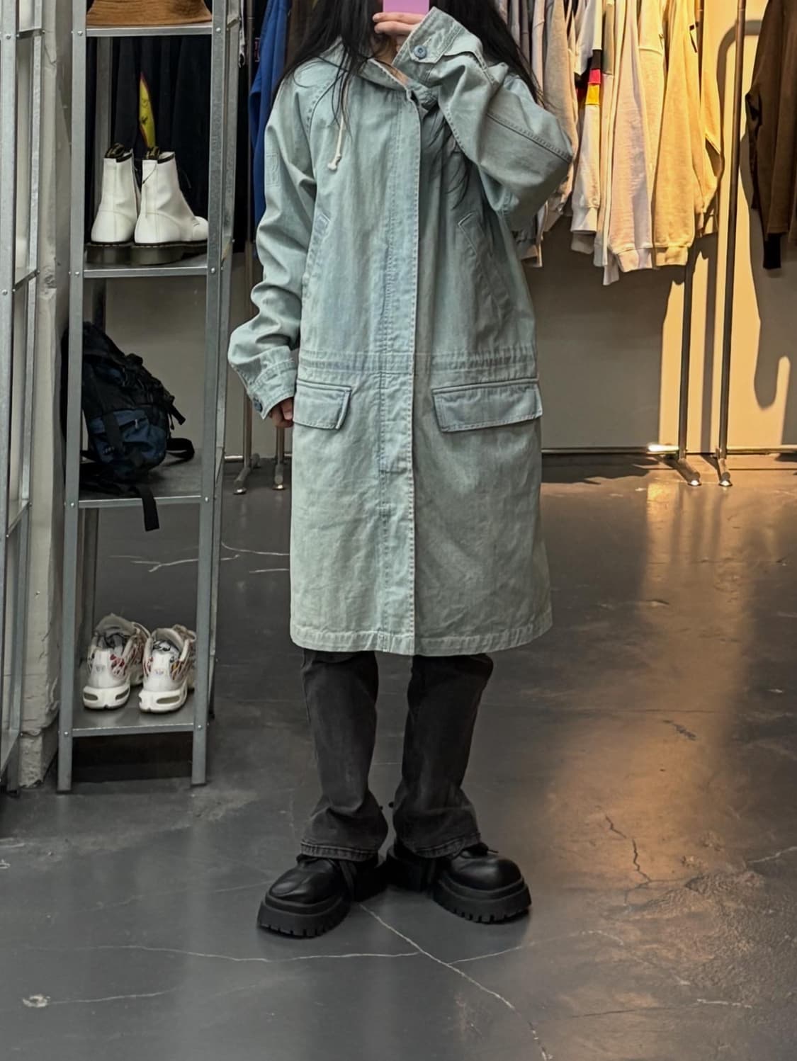 스투시 데님 파카 A2855 상품이미지1