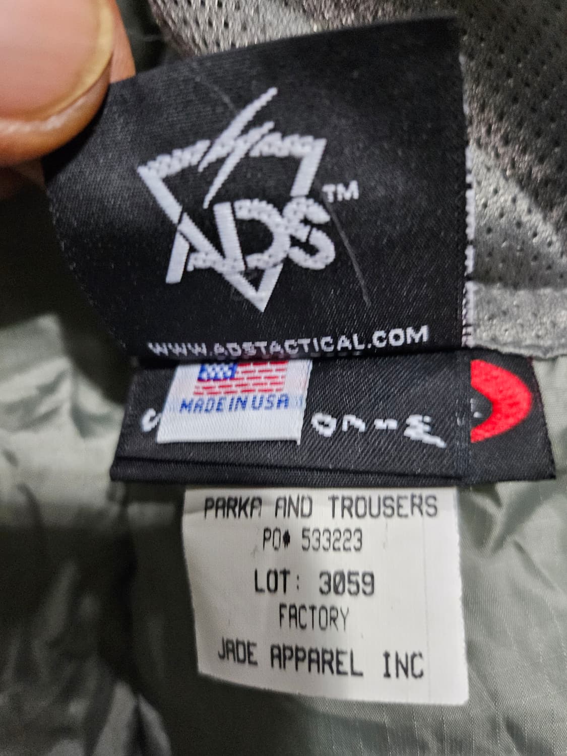 미군오리지날 레벨7 프로마로프트  상품이미지5