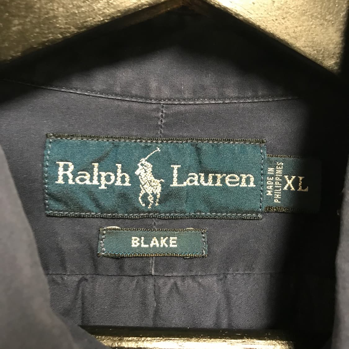 폴로 랄프로렌 네이비 셔츠 XL 상품이미지5