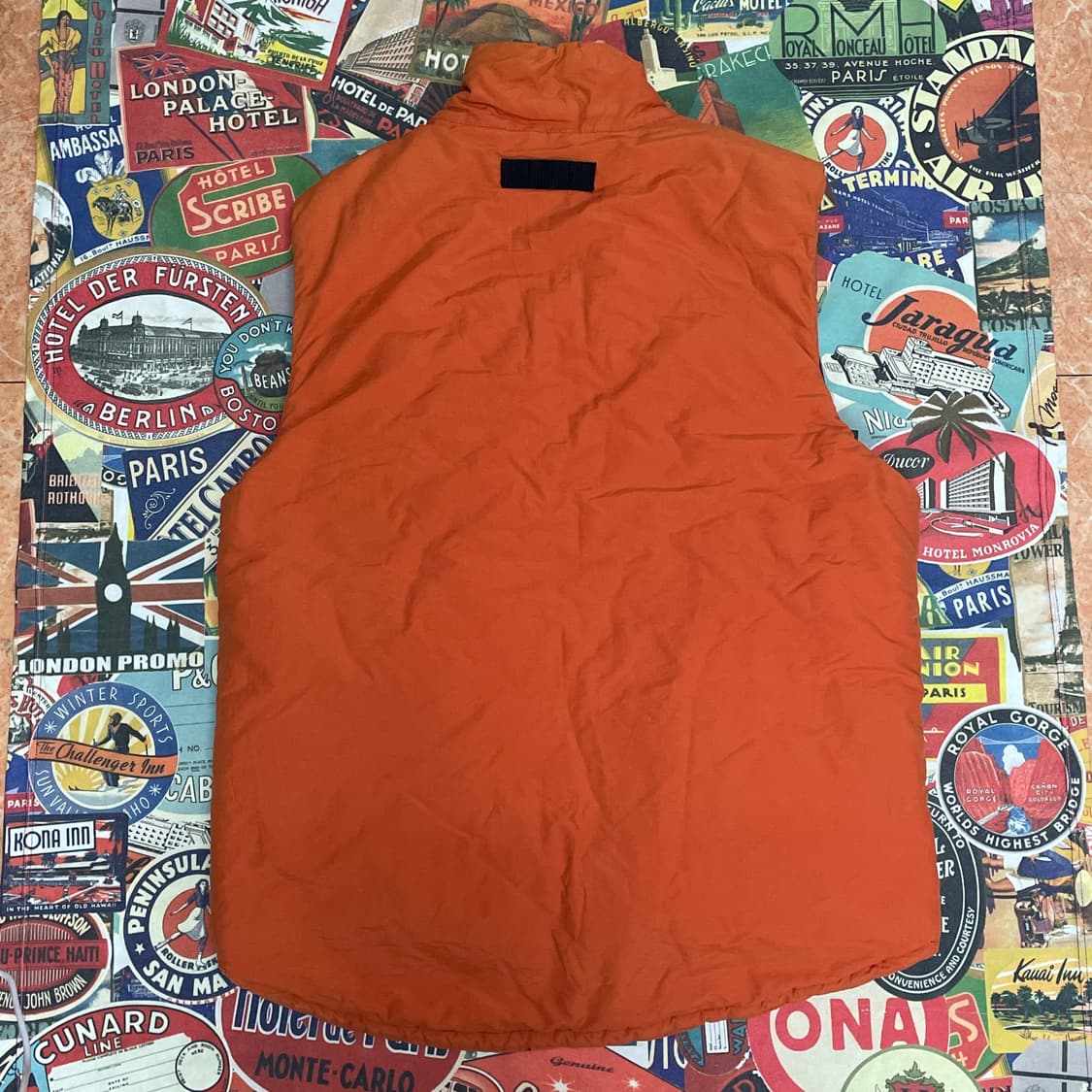 90s 노티카 유틸리티 멀티 포켓 탄창 베스트 올드스쿨 패딩 조끼 XL 상품이미지4