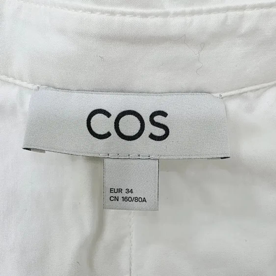 COS 화이트 셔츠 원피스 EUR 34 (55) 상품이미지5