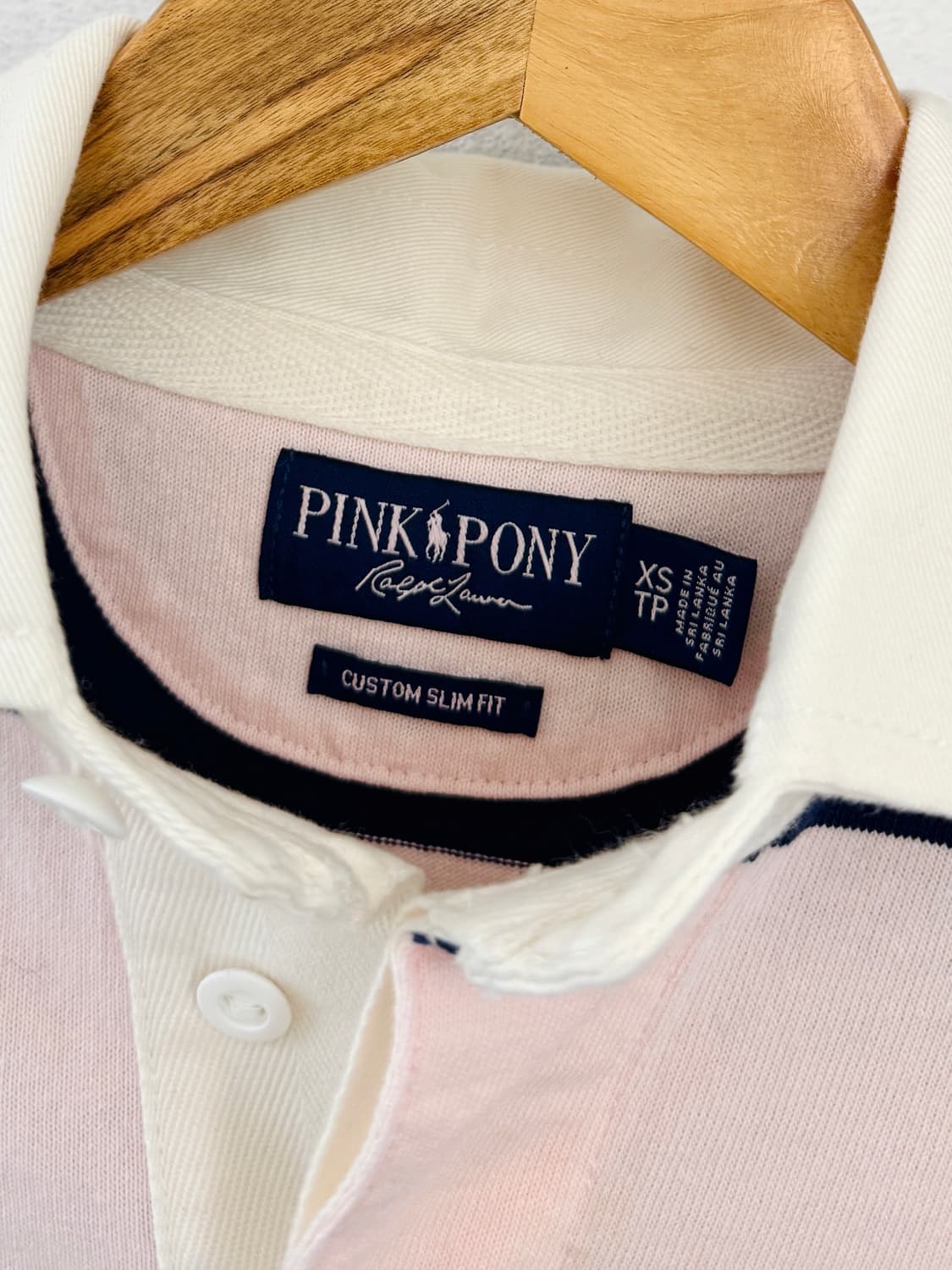 폴로 핑크포니 럭비티 상품이미지5