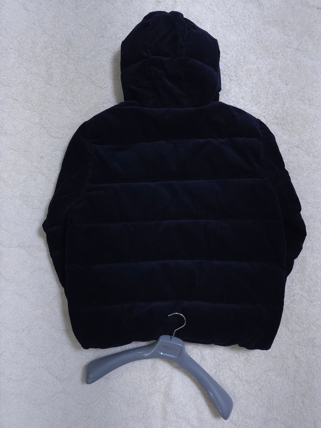 [50] 프라다 코듀로이 패딩 네이비(SGC072) 상품이미지3