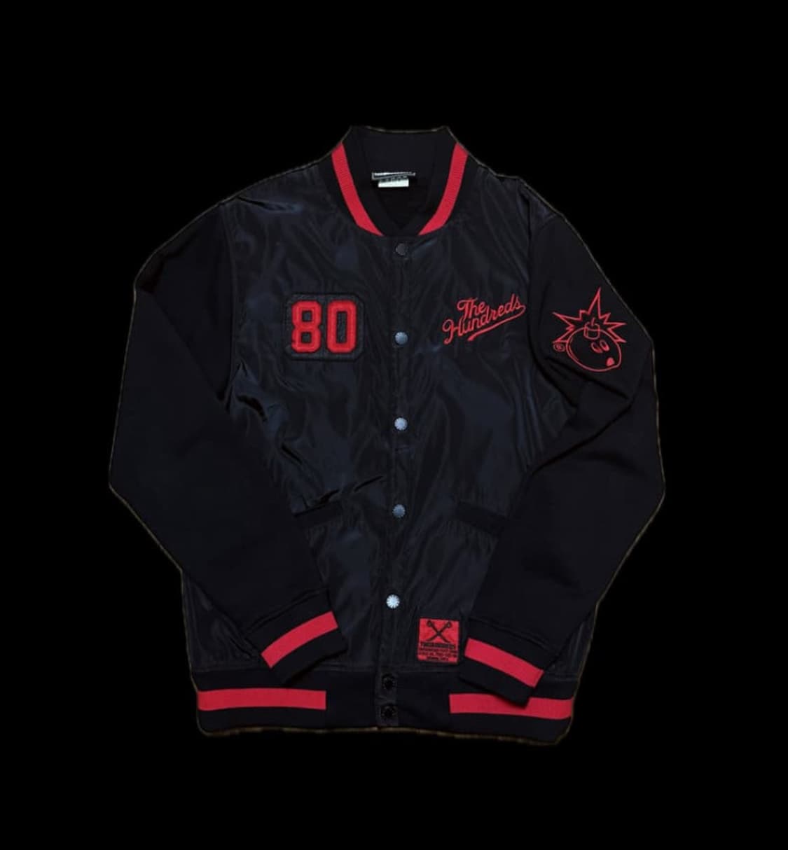 [The Hundreds] 바시티자켓 L(기모) 상품이미지1