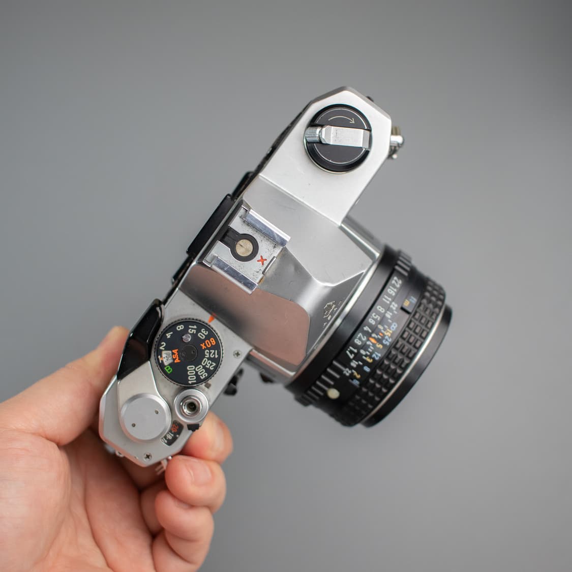 수동필름카메라  펜탁스mx 50mm1.7  상품이미지8