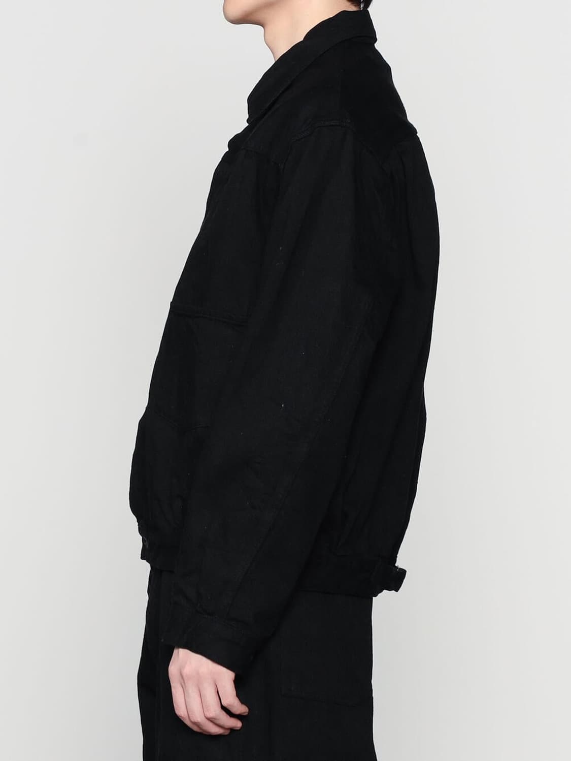 [4] 24AW 코모리 데님 자켓 블랙 새제품 팝니다 상품이미지7