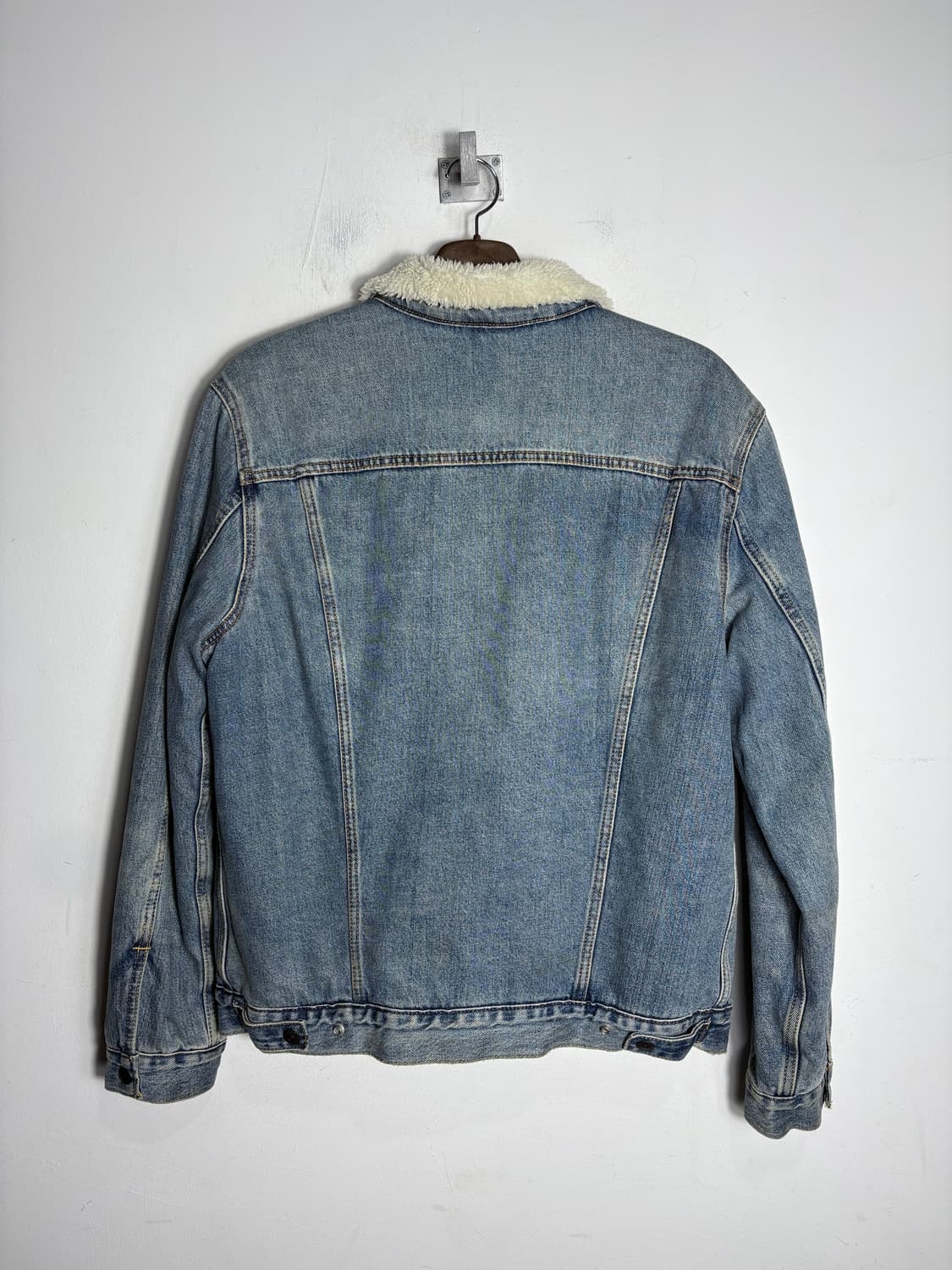 Levis 리바이스 시어링 카라 중청 데님 자켓 상품이미지5