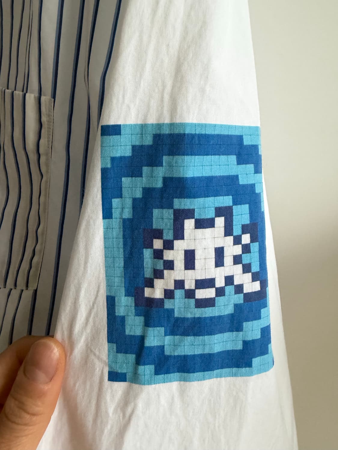 꼼데가르송 셔츠 invader 콜라보 제품 상품이미지2