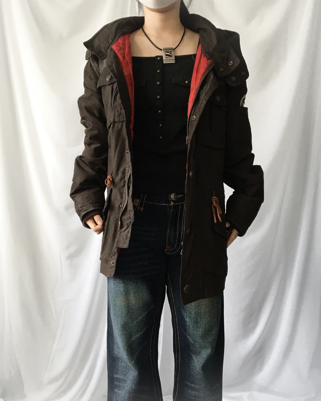 High neck hood jacket 상품이미지8