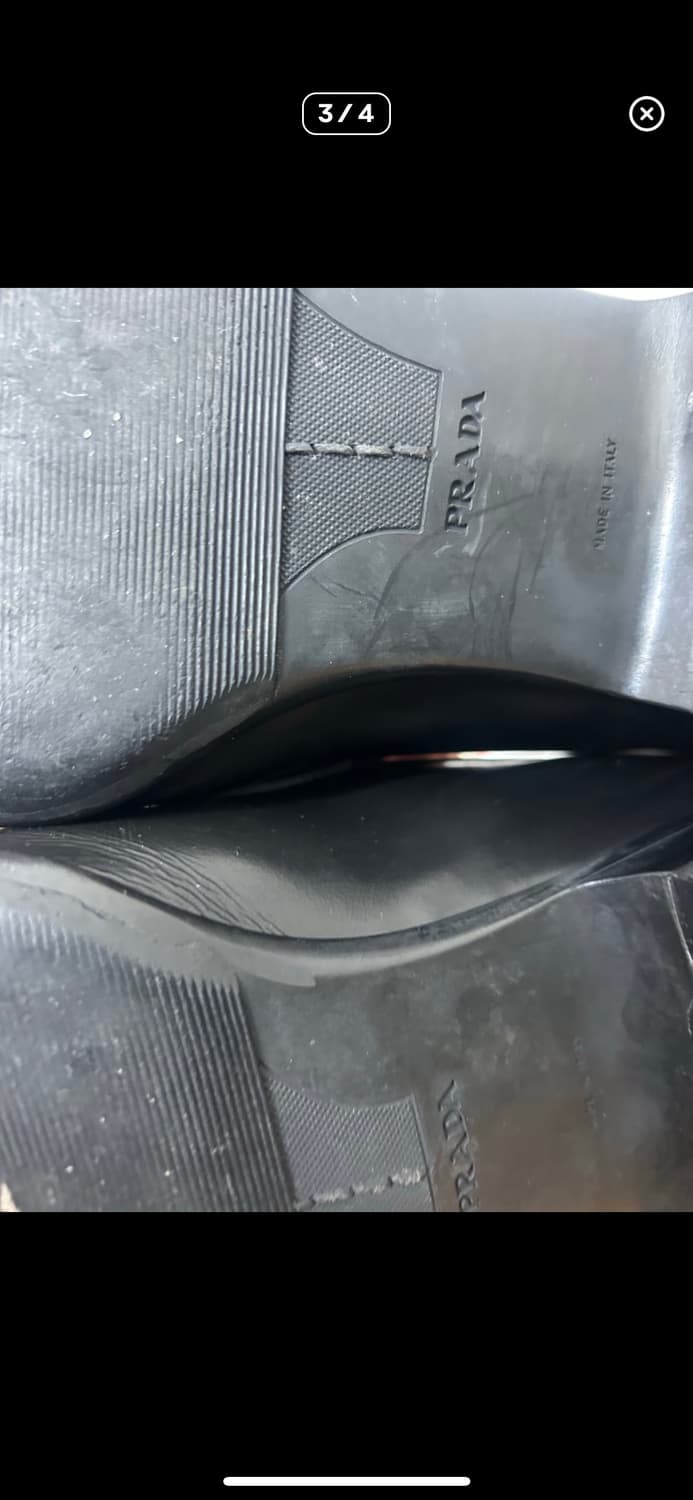 프라다 삼각로고 로퍼 상품이미지5