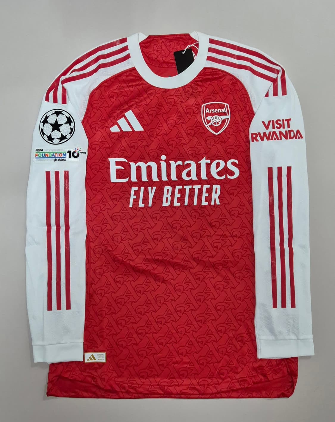 25-26 아스날 홈 카이 하베르츠 긴팔 유니폼 XL 상품이미지2