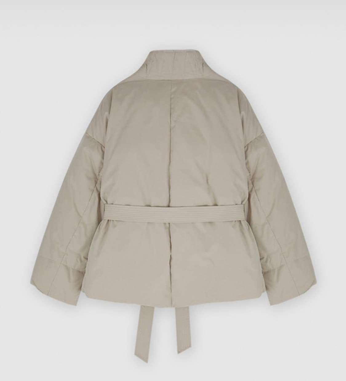 Recto 덕다운벨티드패딩 베이지 상품이미지2