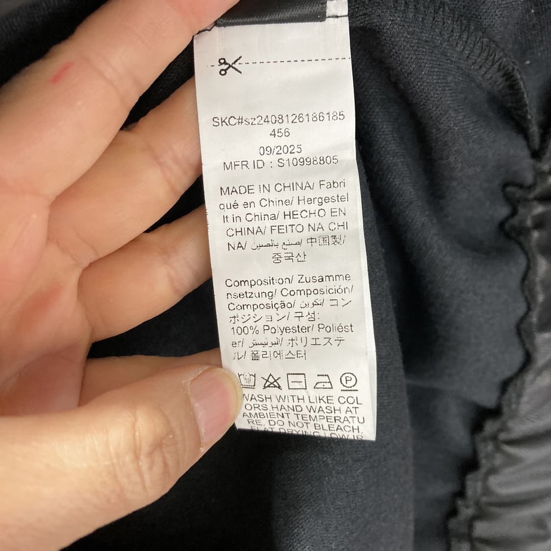 FRIFUL 여성 오버핏 레더자켓 블랙 XL  상품이미지5