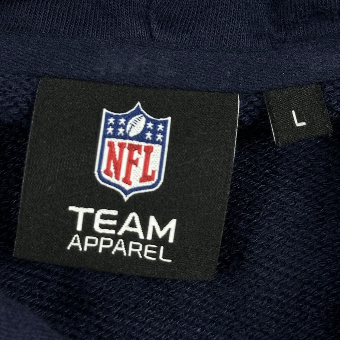 NFL 패치 로고 사이드라인 네이비 후드집업 (L) 상품이미지4