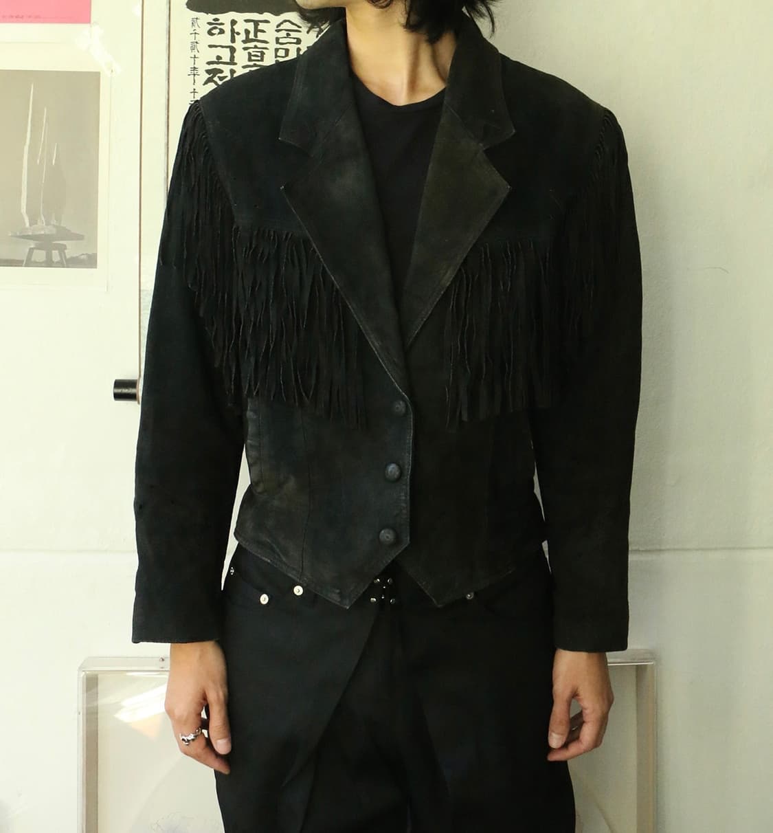 프린지 스웨이드 웨스턴 자켓  상품이미지1