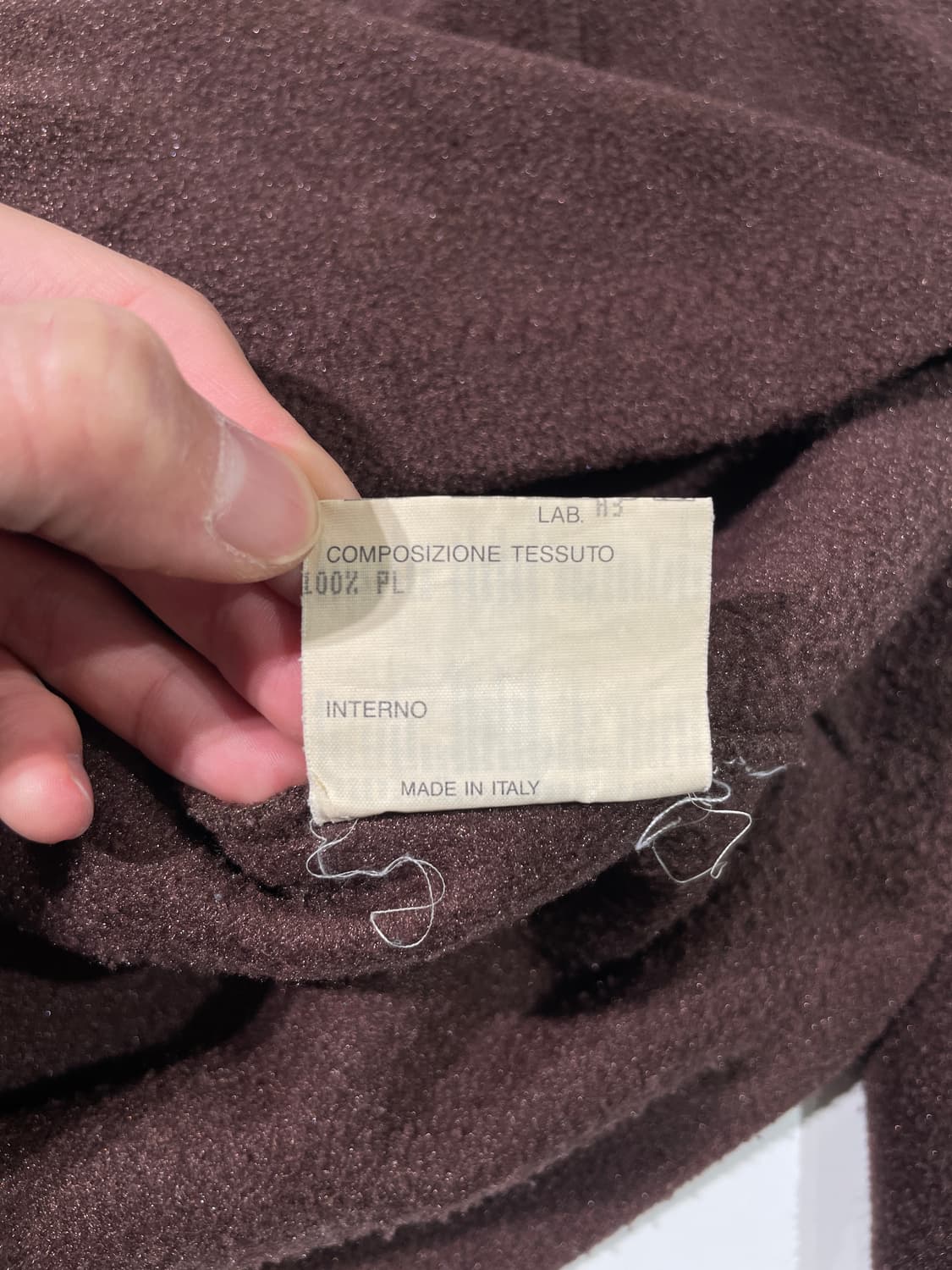 펜디 브라운 센터 로고 터틀넥 플리스 상품이미지9