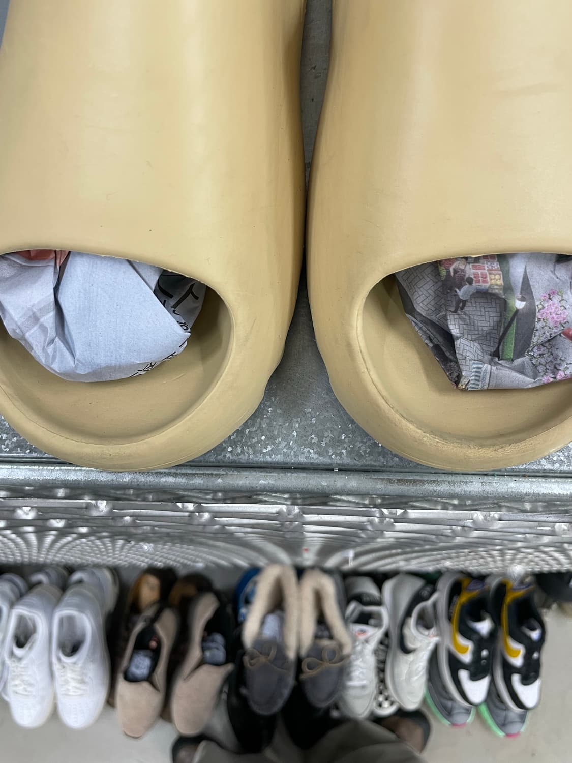 아디다스 이지 슬라이드 데저트 샌드 us12 (gr-4225) 상품이미지7