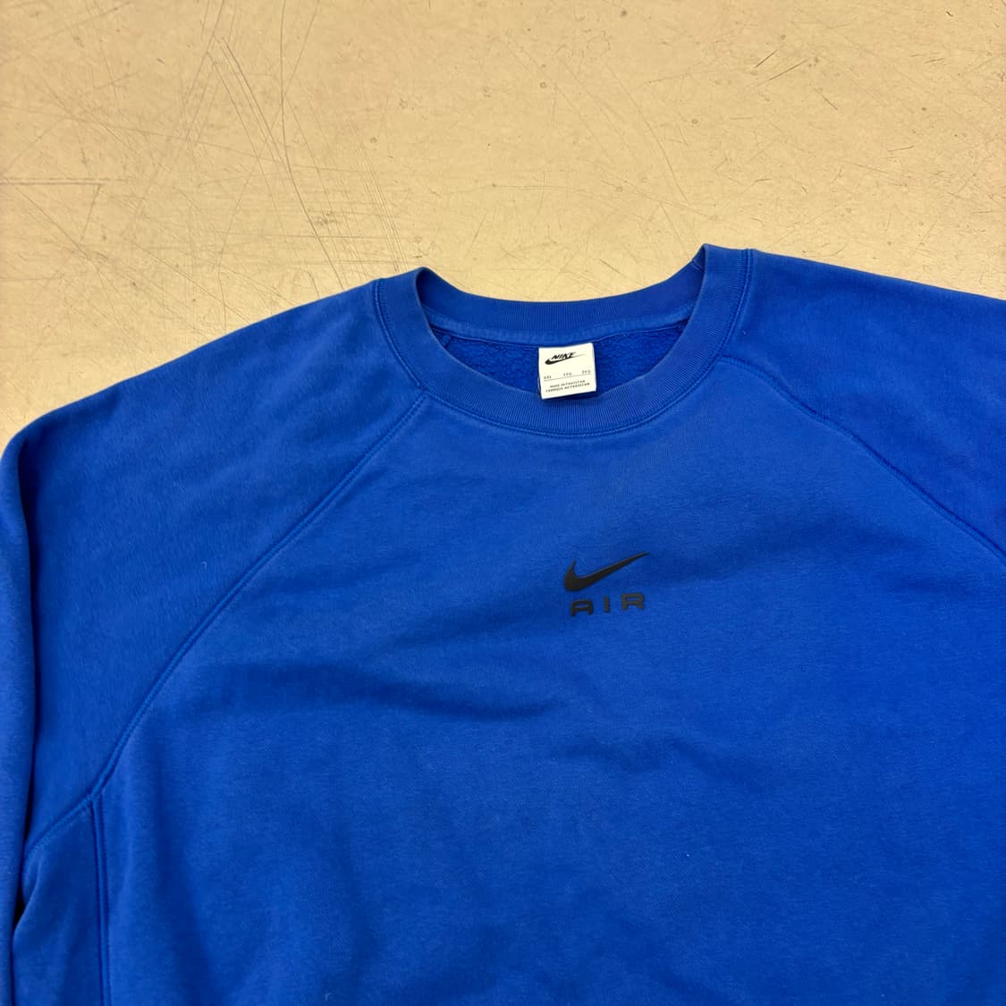 나이키 에어 빅로고 블루 맨투맨 상품이미지3