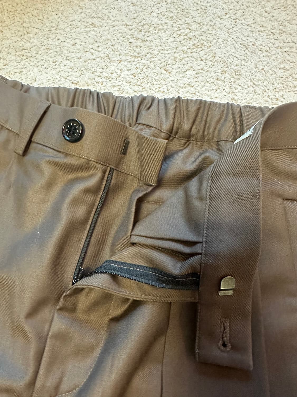 beardedkid 비얼디드키드 밴딩 슬랙스 M-L 상품이미지3