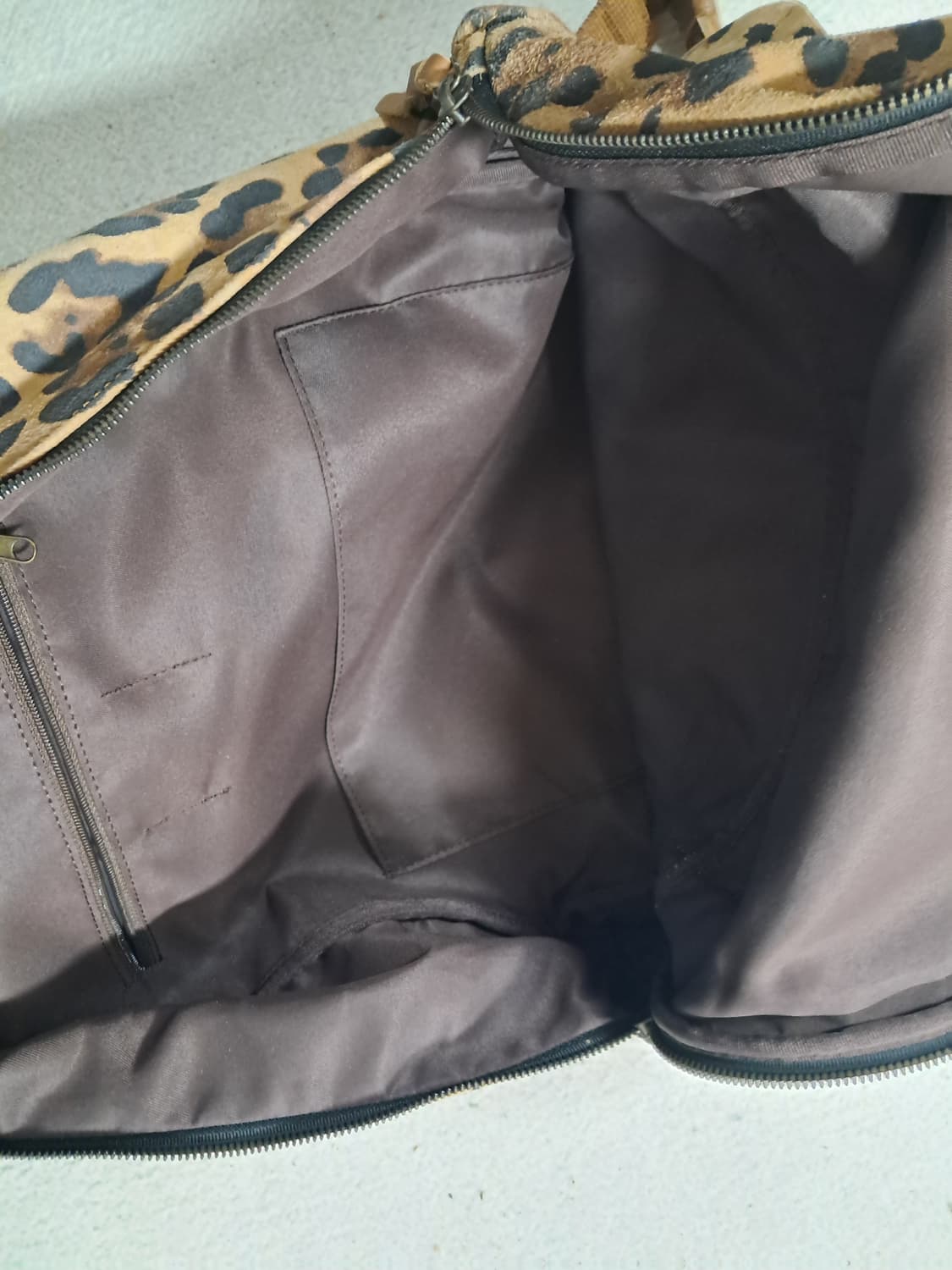 빈티지 가죽호피백팩  상품이미지3