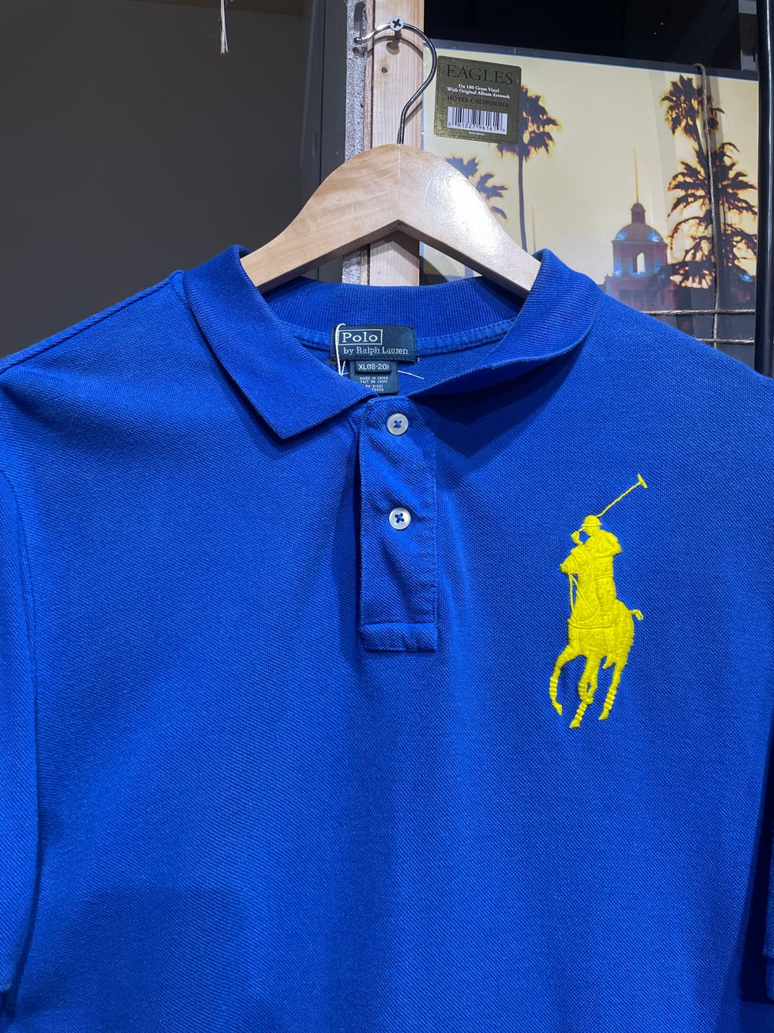 폴로랄프로렌 블루 빅포니 피케이티셔츠 상품이미지2